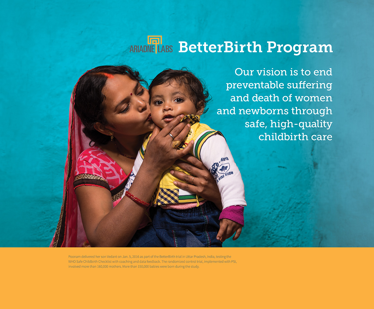 BetterBirth booth from ICM 31st Triennial Congress